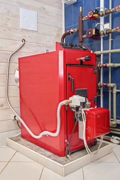 Heating system installation by Universal Plumbing, Heating, and Air